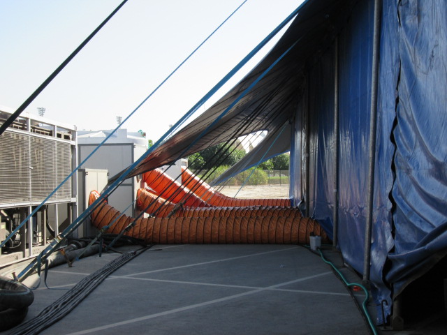 Event Cooling- Ducting